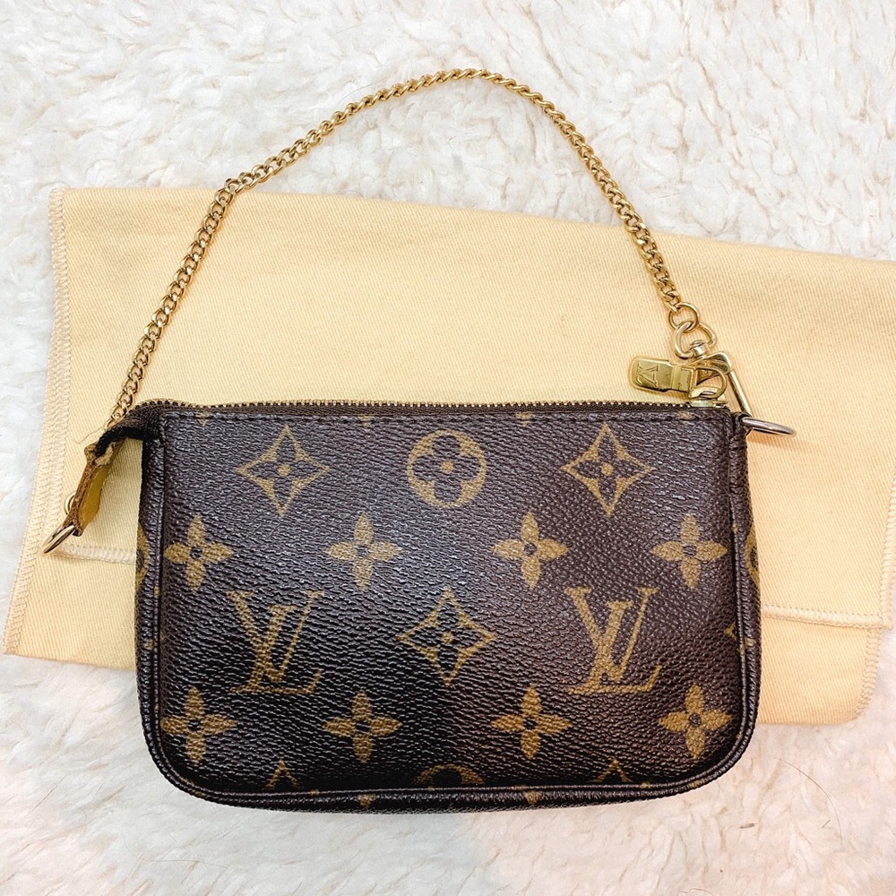 Louis Vuitton Monogram Mini Pochette - Picture 1 of 8
